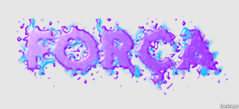 Força Text Effect