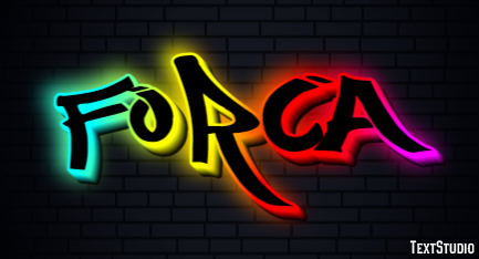 Força Text Effect