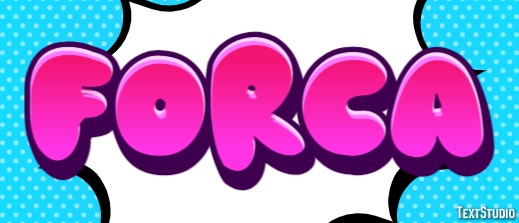 Força Text effect