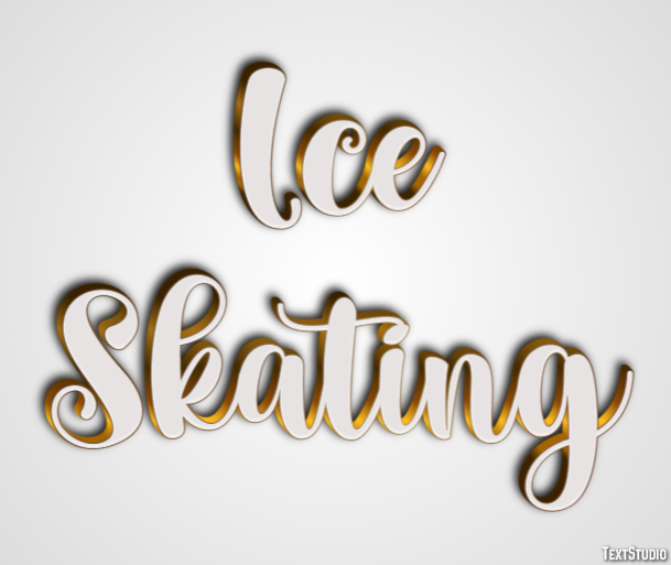 Ice Skating Text Effect