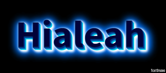 Hialeah Efekt tekstowy