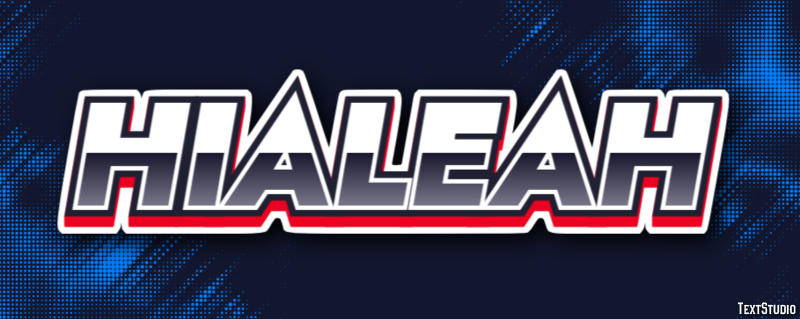 Hialeah Efekt tekstowy