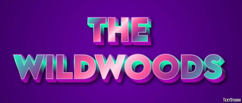 The Wildwoods Efekt tekstowy