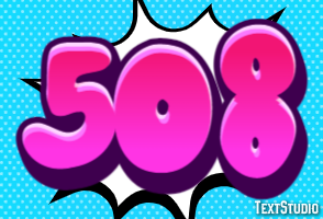 508 Text effect