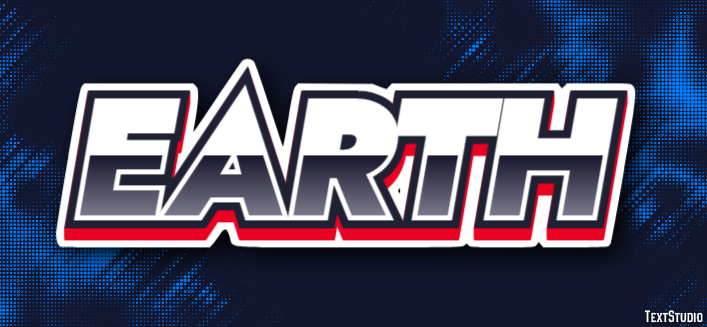 Earth Text Effect