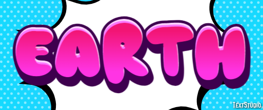 Earth Text Effect