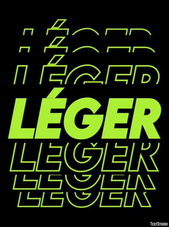 Léger Effet de texte