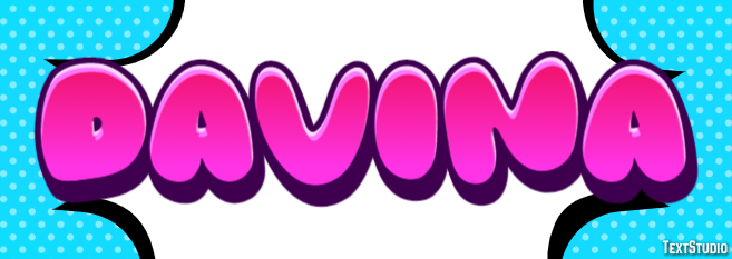 Davina Texteffekt