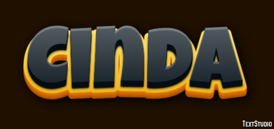 Cinda Text Effect