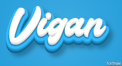 Vigan Tekst Effect