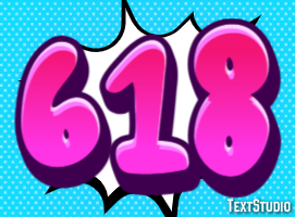 618 Text Effect