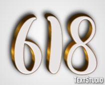618 Text Effect