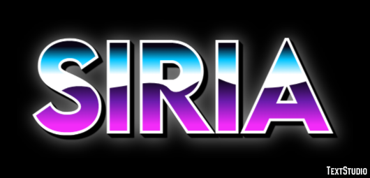 Siria Effetto testo