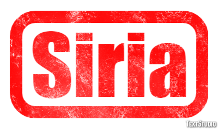 Siria Effetto testo