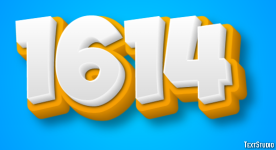 1614 Texteffekt