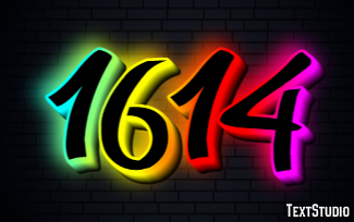 1614 Text Effect