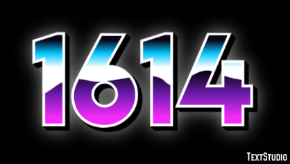 1614 Texteffekt