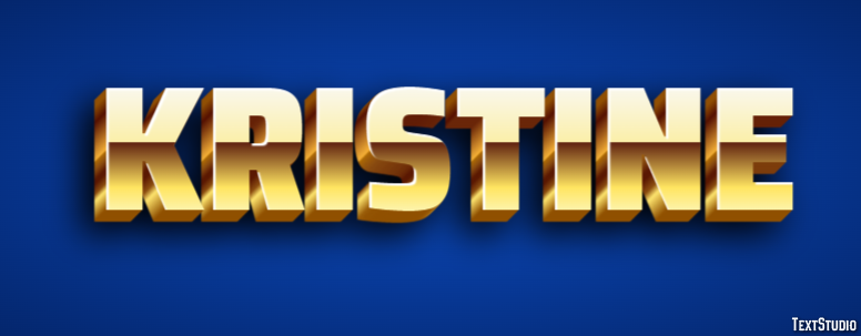 Kristine Text Effect