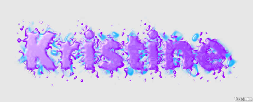 Kristine Efecto de texto