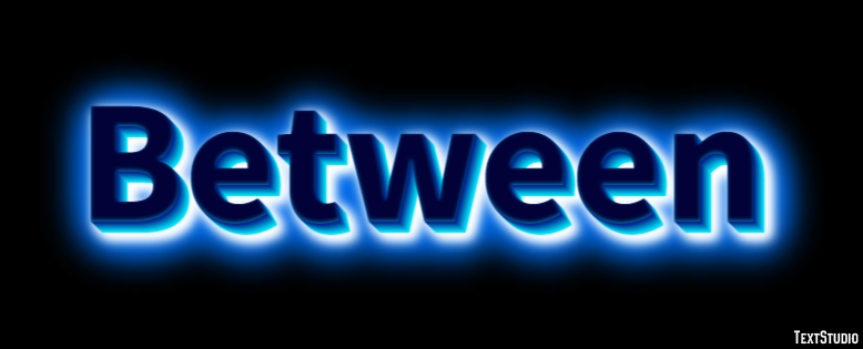 Between Text Effect