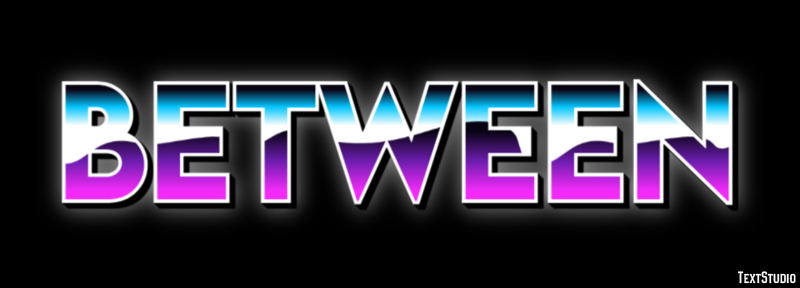 Between Text Effect