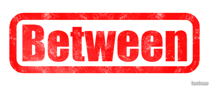 Between Text Effect