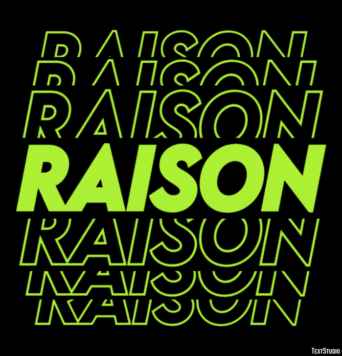 Raison Effet de Texte