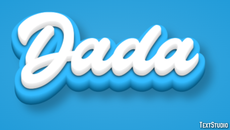 Dada Text Effect