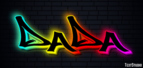 Dada Text effect