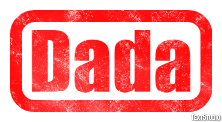 Dada Text effect