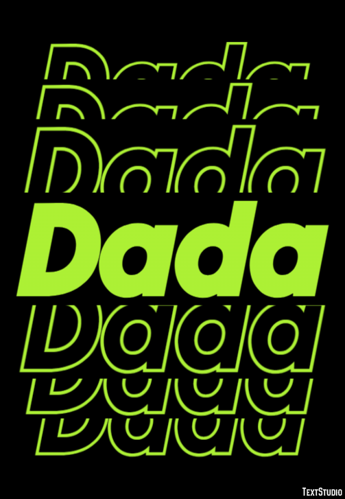 Dada Text Effect