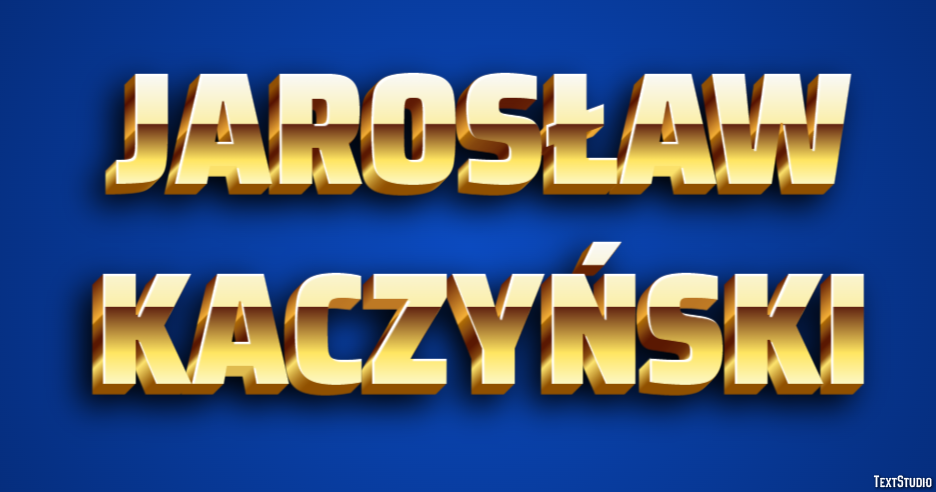 Jarosław Kaczyński Efeito do texto