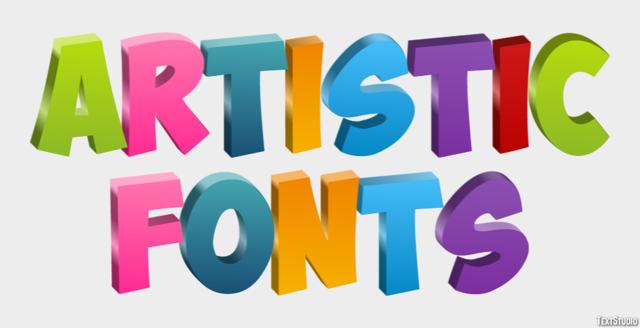 Artistic Fonts Text Effect