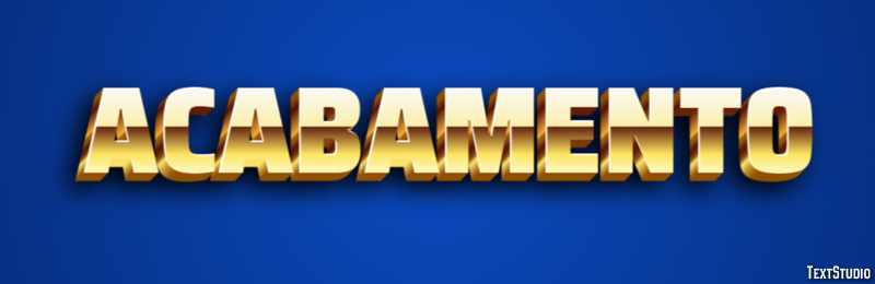 Acabamento Effet de texte