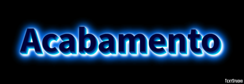 Acabamento Effet de texte