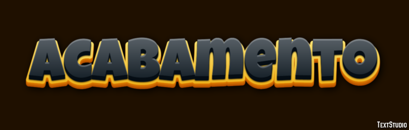 Acabamento Effet de texte