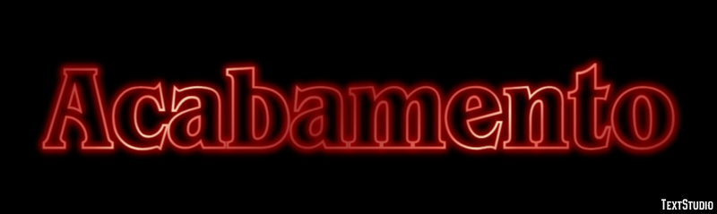 Acabamento Effet de texte