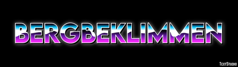 Bergbeklimmen Texteffekt