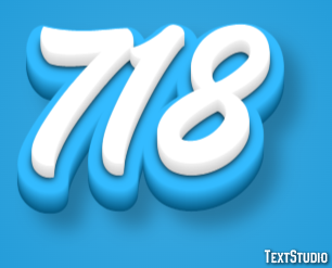 718 Efecto de Texto
