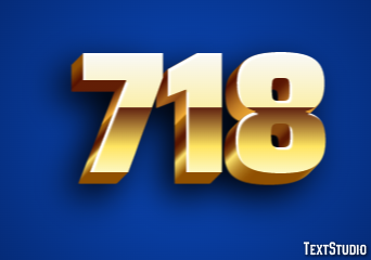 718 Efecto de Texto