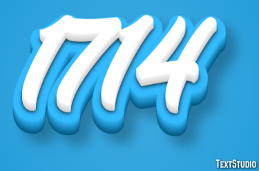 1714 テキスト効果