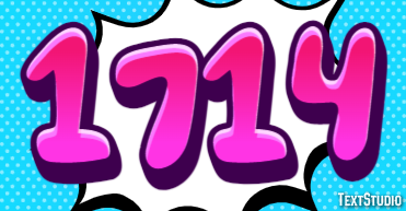 1714 テキスト効果
