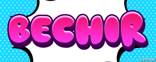 Béchir Efecto de texto