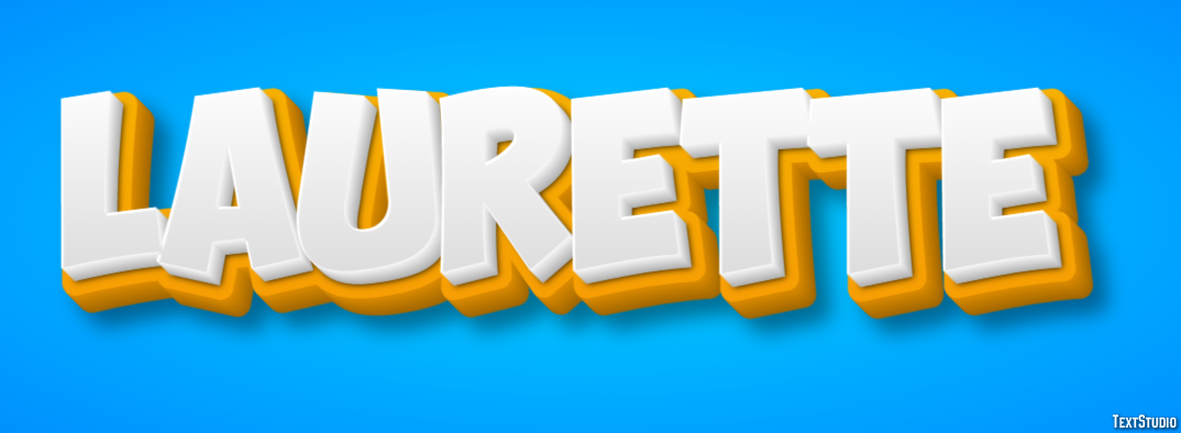 Laurette Эффект текста