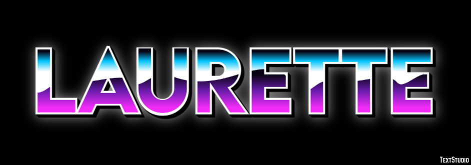 Laurette Текстовый эффект