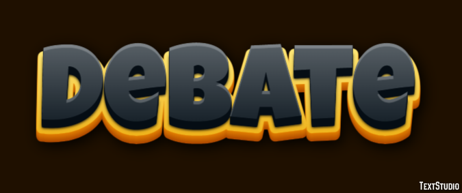 Debate Metin Efekti