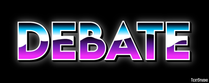 Debate Effetto testo