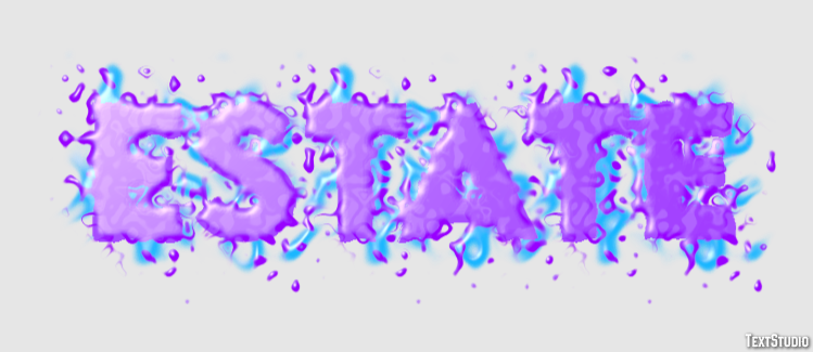 Estate Text Effect