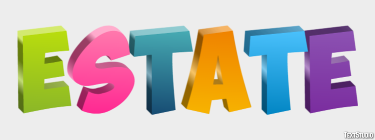 Estate Text Effect