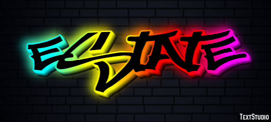 Estate Text Effect